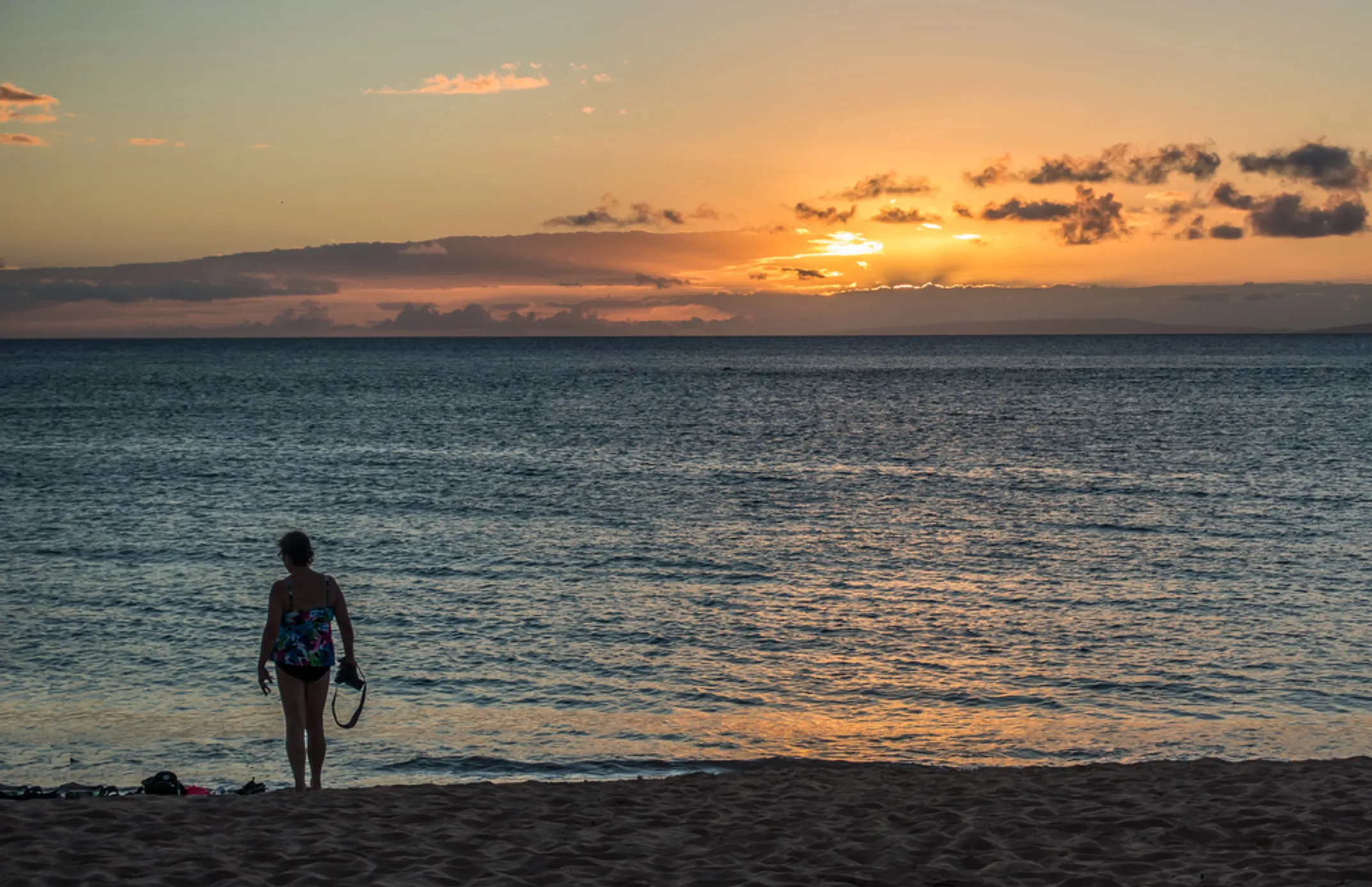 4x4 Jeep on red dirt Polihua Road leading to Keahiakawelo