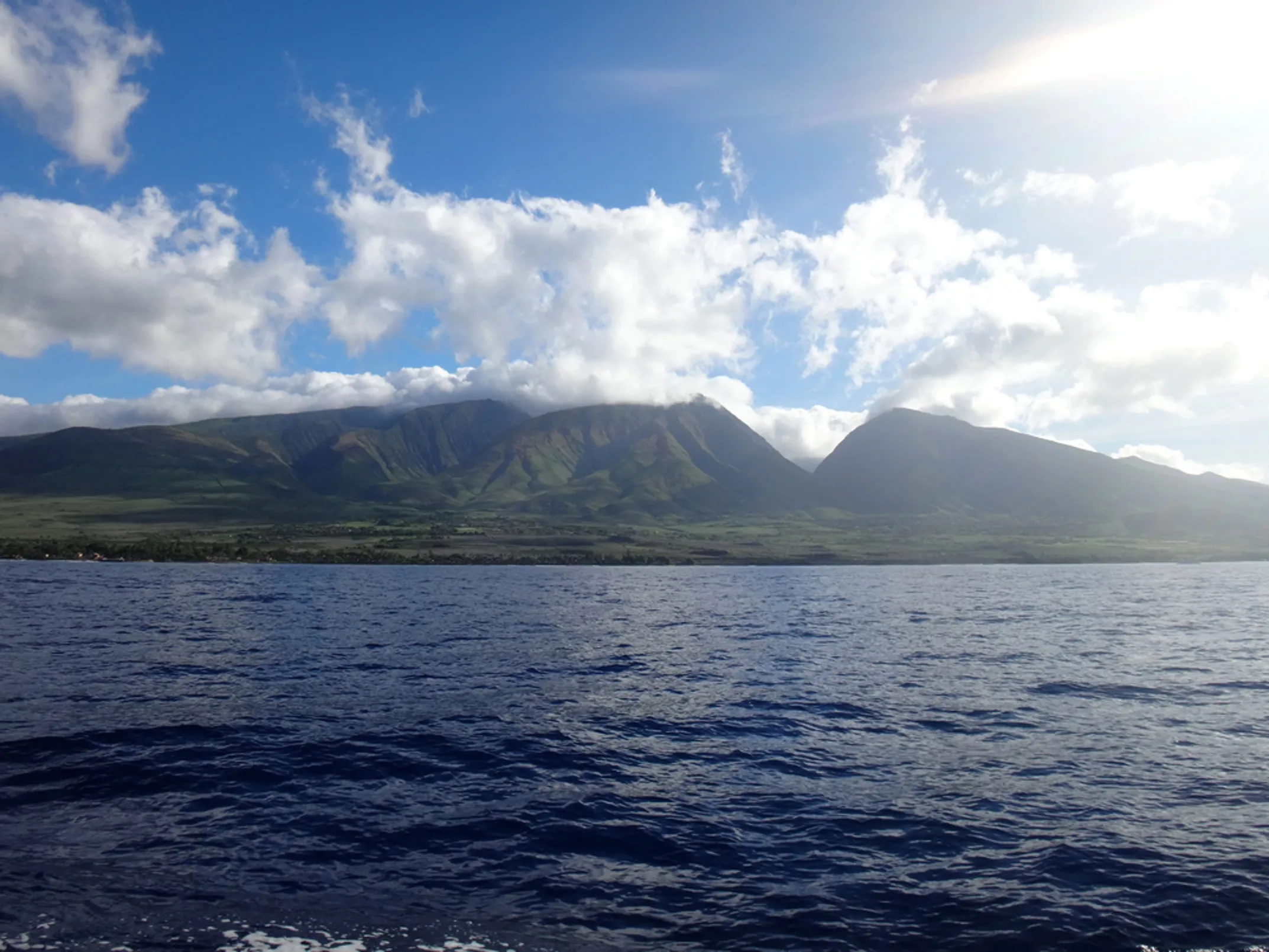 Lahaina West Maui sunset over boats