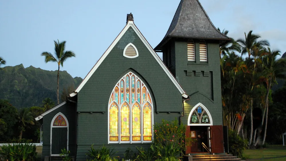 Waiʻoli Mission House and Church in Hanalei, Kauaʻi