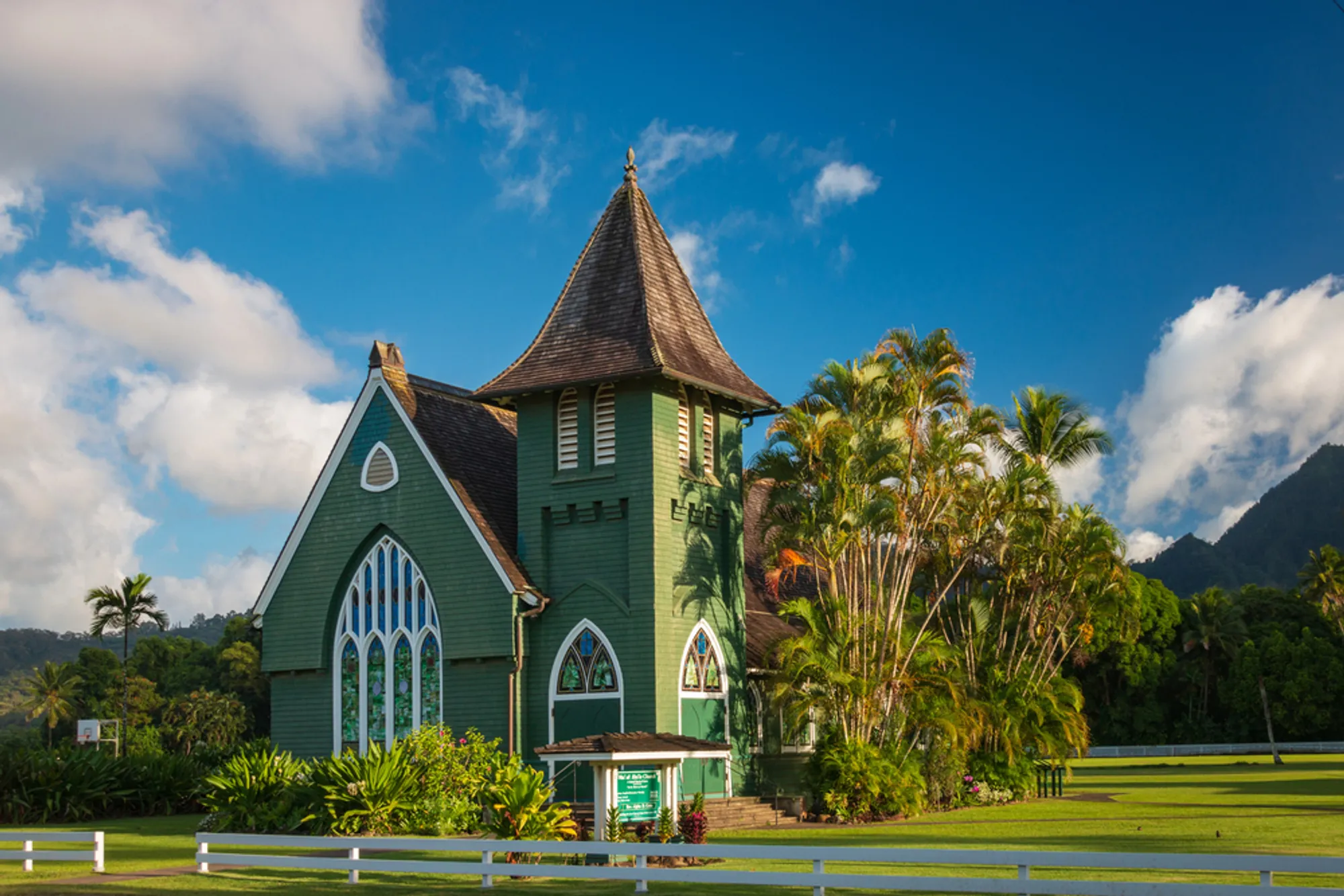 Historic Waiʻoli Huiʻia Church in Hanalei