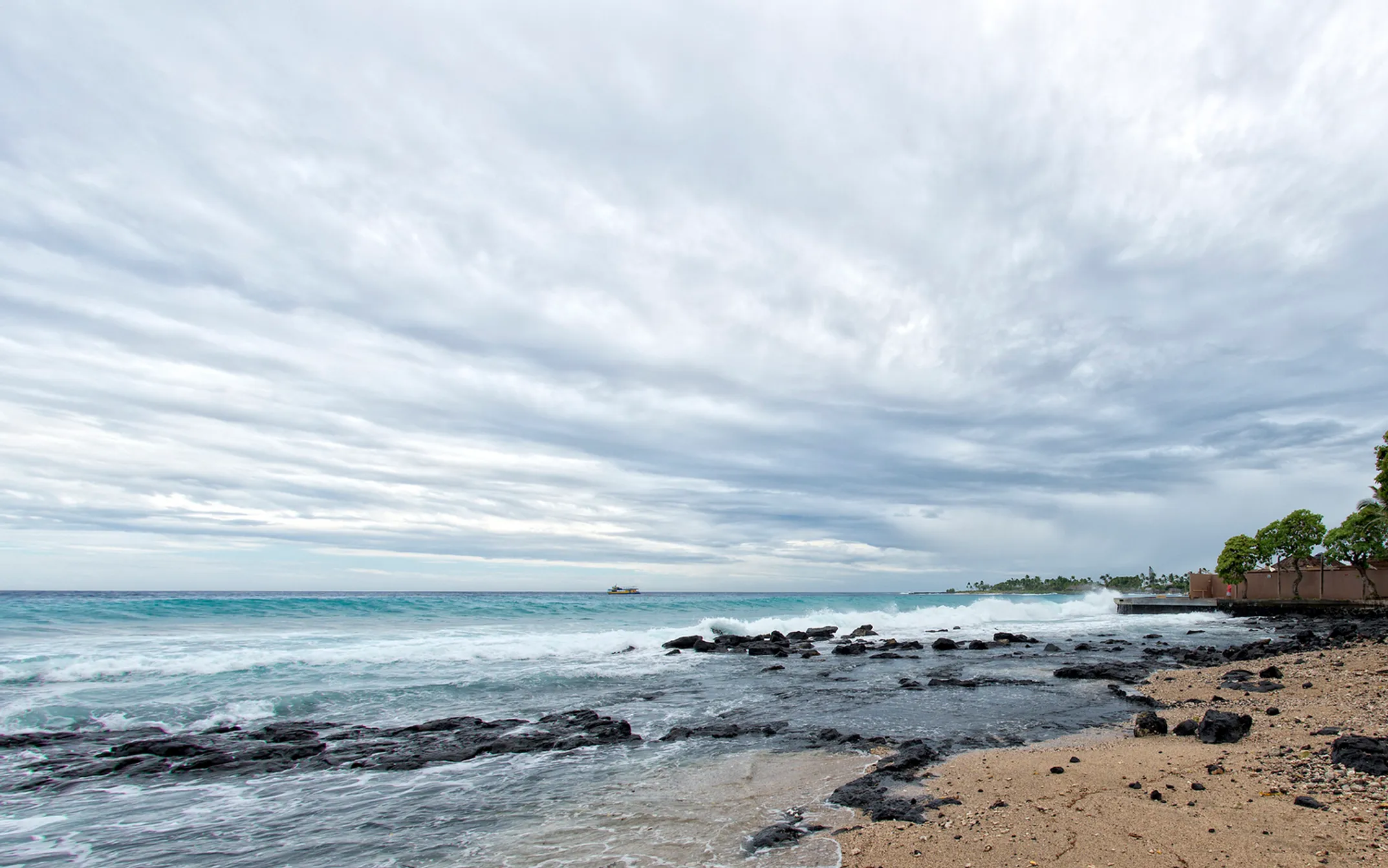 Keauhou Bay - sacred birthplace of King Kamehameha III