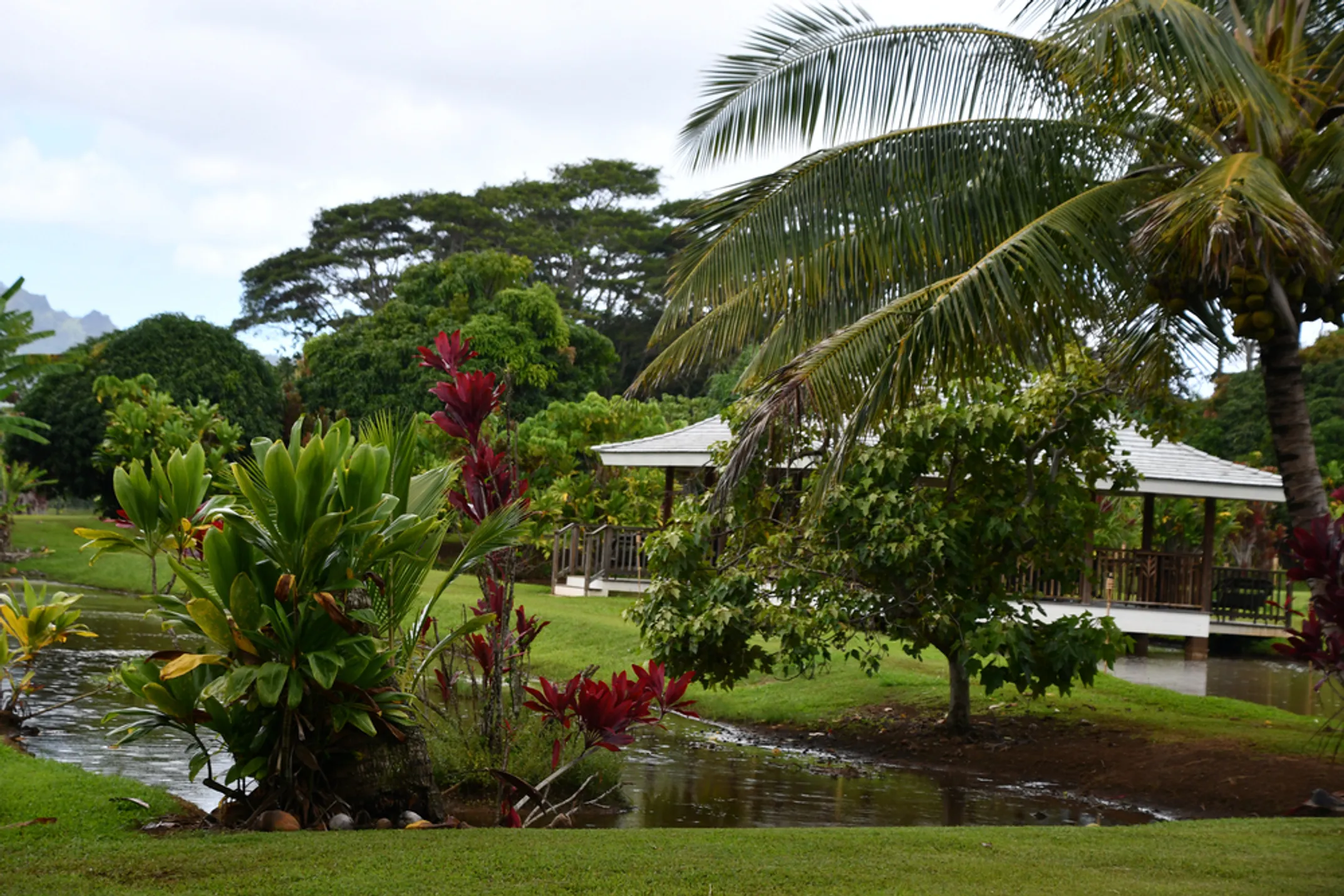 Historic Kilohana Plantation mansion exterior