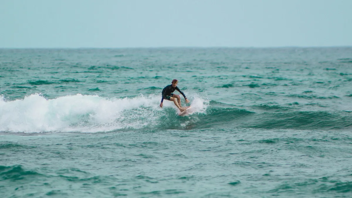 Surfing adventure on Oahu's North Shore