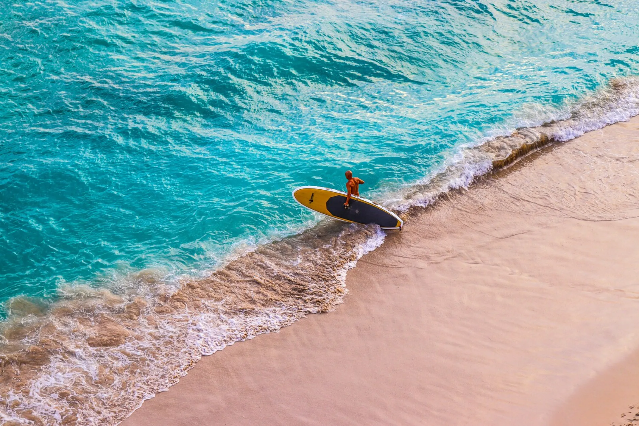 Beautiful Hawaiian landscape background