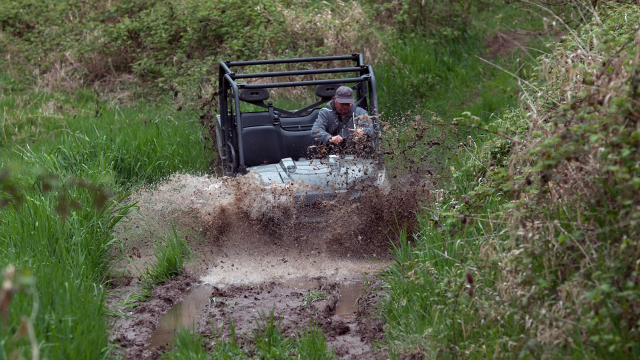 ATV adventure through Hawaiian jungle terrain